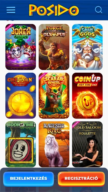 posido casino slots